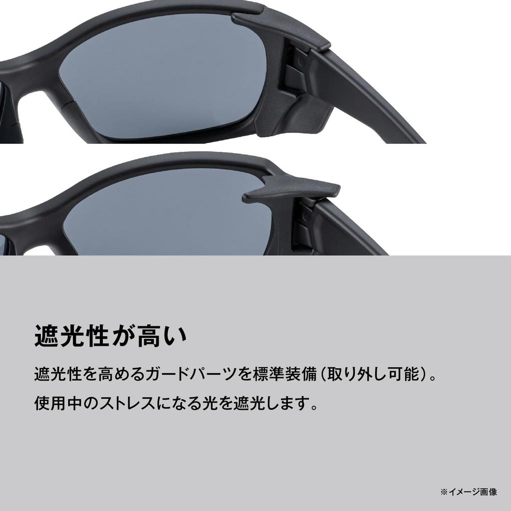 Поляризационные очки Очки для рыбалки 01 Черные [Shimano] UJ-032Y Дымчатые/Матовые