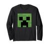 Футболка с длинным рукавом Minecraft Creeper Big Face
