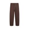 Men's Cotton Linen Straight-Leg Cropped Trousers