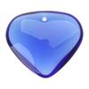 Love Heart Shaped Pendant Crystal Glass Peach Heart Loose Beads Charm for DIY Jewelry Necklace Earrings Making