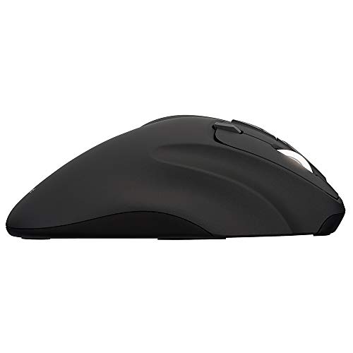 Nakabayashi Digio2 Wireless Mouse with Trackball, 5-Button Optical, Black, Z8645