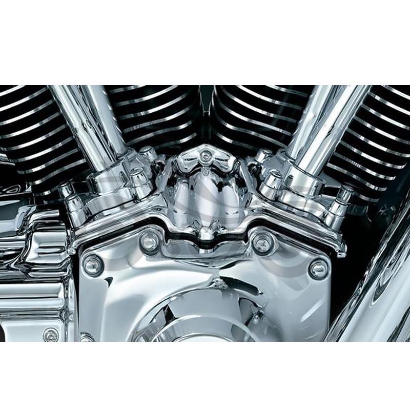 Аксессуар для крышки двигателя Harley Glide с гальваническим покрытием