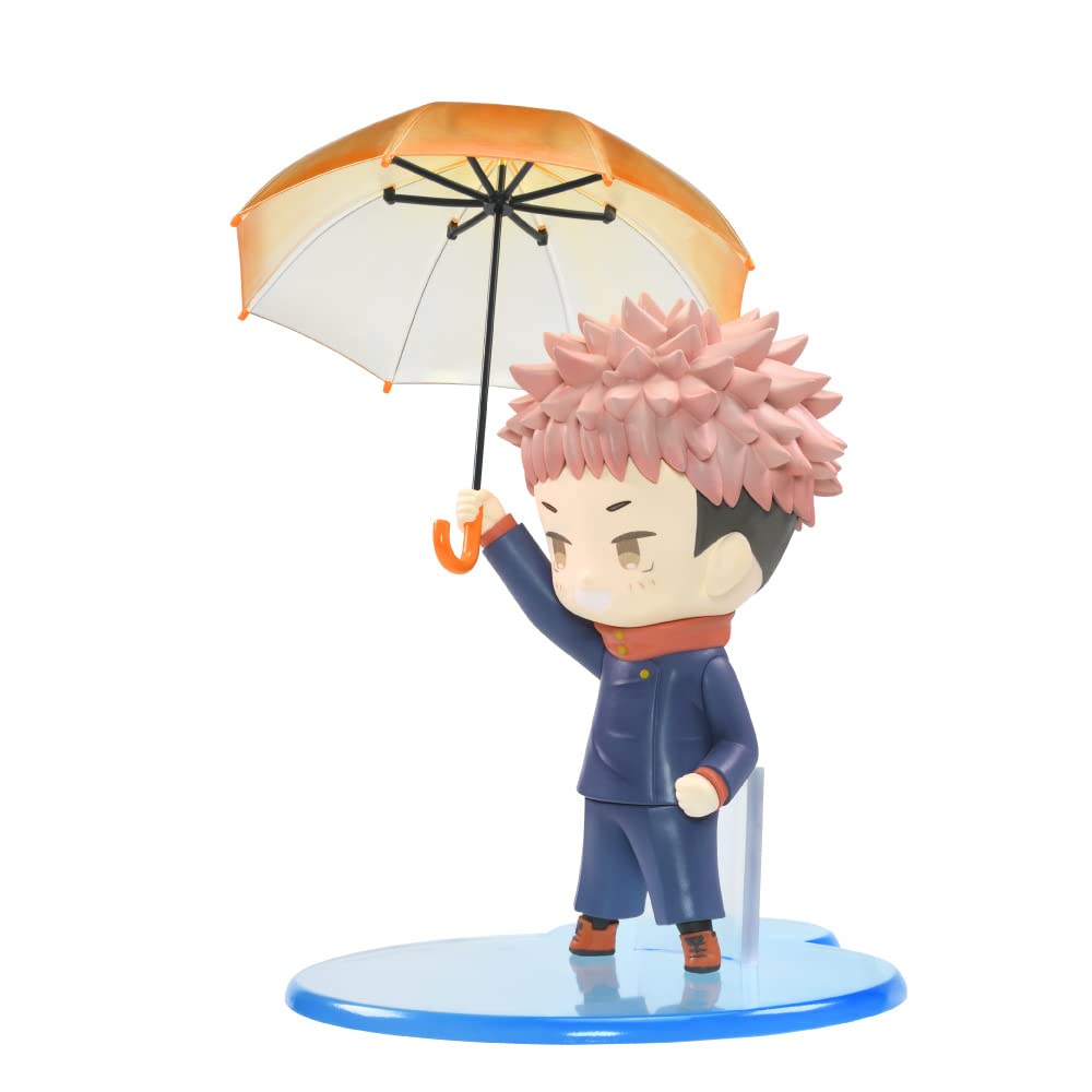 Algernon Products TYNY SCENE Kasakko Jujutsu Kaisen Итадори Юдзи АБС ПВХ Раскрашенная Готовая Фигурка Без Масштаба &
