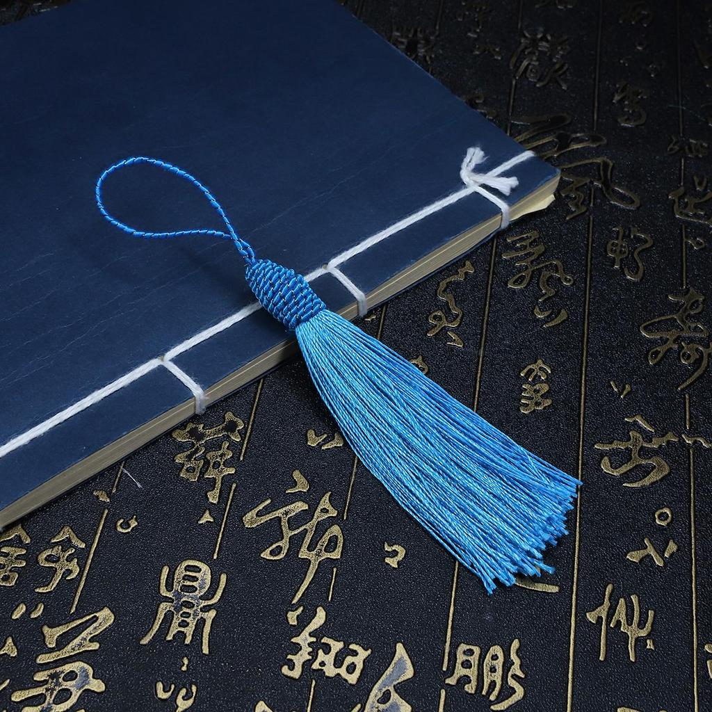10Pcs Polyester Silk Tassel Fringe Trim 15cm Long Cotton Tassel For Wedding Home Decoration