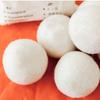 New 6PCS White Wool Dryer Balls Laundry Cleaning Ball Natural Fabric Softener 7cm