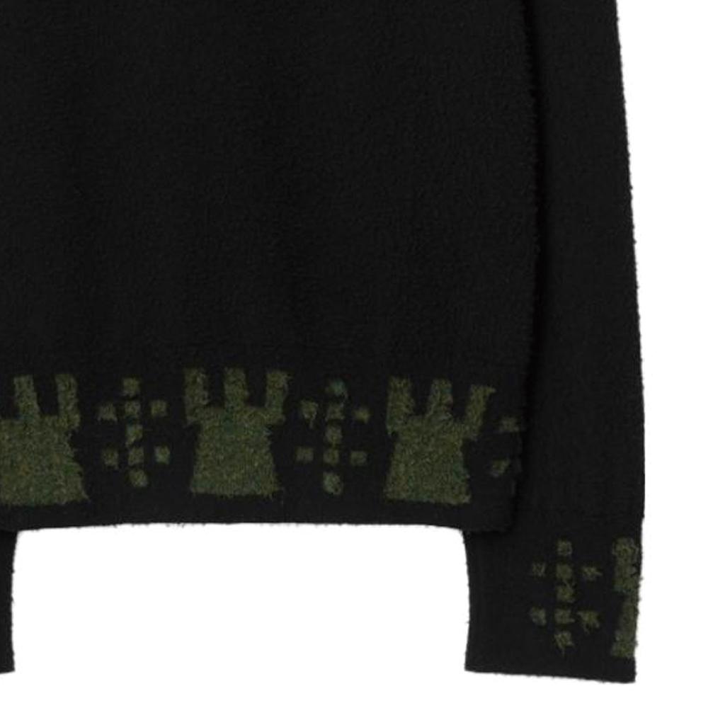 Burberry Chess Wool-blend Hoodie 80769061