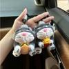 12cm Lucifer Cat Plush Pendant Children's Gift Car Bag Keychain Pendant Doll