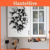 Halloween And Black White Skull And Flower Home Decoration Stickers Wall