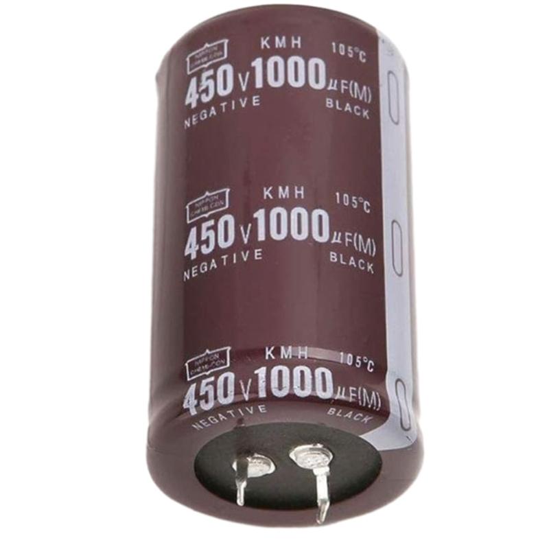Надежный электролитический конденсатор 450 В 1000 мкФ для цепей управления микропроцессором, преобразователя мощности, различных применений