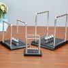 1 PC Cradle Balance Steel Balls Perpetual Motion Collision Teaching Ball Physics Science Pendul J9G3