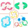 Pom Pom Maker 4 размера Набор инструментов для изготовления помпонов с нитеобрезателем, ножницами, проектом для вязания из шерстяной пряжи для детей и взрослых