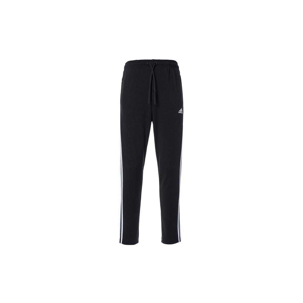 adidas M MH 3S TP2 Трикотажные повседневные спортивные брюки Осеннее международное издание Мужские брюки Черные FK6884