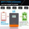 PowMr MPPT 40A 30A 20A Контроллер заряда солнечных батарей 12В 24В Регулятор заряда для свинцово-кислотных, LiFePO4, литиевых аккумуляторов