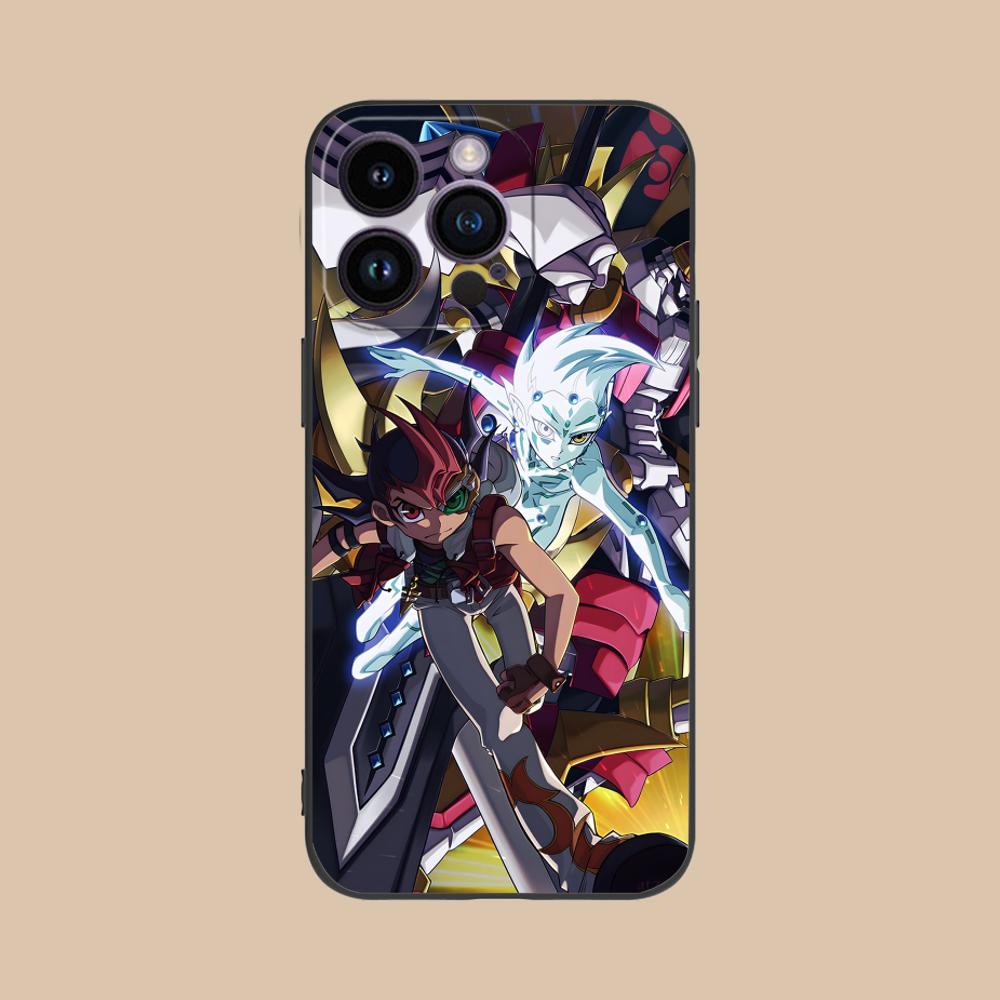 Yugioh Юма Цукумо Чехол для мобильного телефона для iPhone 17 16 15 14 13 12 11 X XR XS 8 7 Air Pro Max Plus Mini Цветной Чехол Роскошный