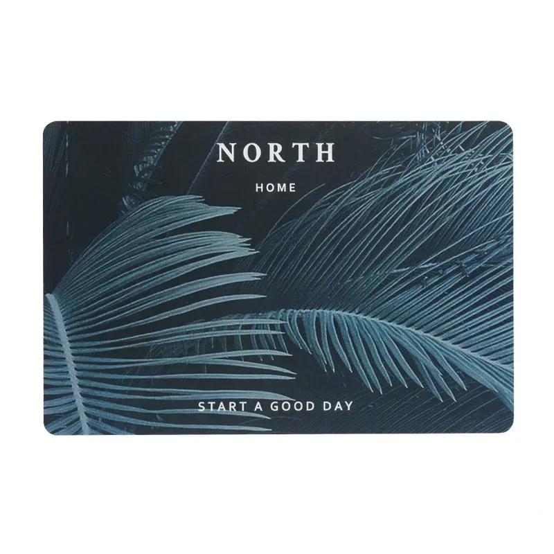 Inyahome Waterproof Wipe Clean Plastic Placemats Set of 1/4/6 for Kitchen Dinner Table Place Mats Dining Office Placemat Plastic