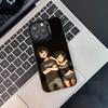 Чехол-гробик C-Coffin Энди и L-Leyley Для iPhone 17,16,15,14,13,12,11,Pro,MAX,Plus, Черный матовый