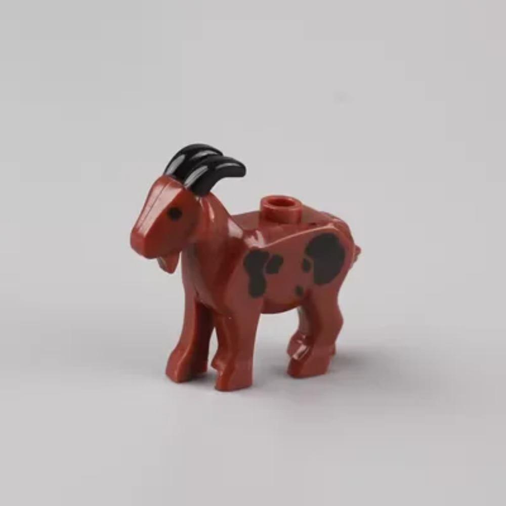 Животные Строительные Блоки Город Маленькие Большие Украшения Панда Собака Овца Свинья Корова Зоопарк Олень Монстр Крокодил Тигр Волк Орел Подарок Мальчику Игрушка