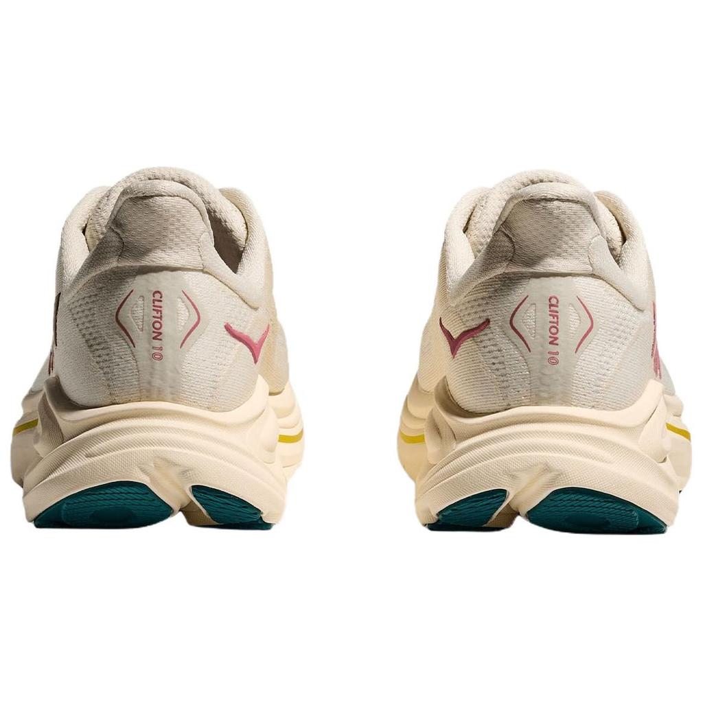 HOKA ONE ONE CLIFTON 10 Casual Running Shoes Women's Beige 1162031-BHLB