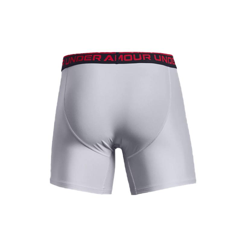 Under Armour Performance Boxerjock Logo Print Нижнее белье Мужское нижнее белье Серое 1361650-011