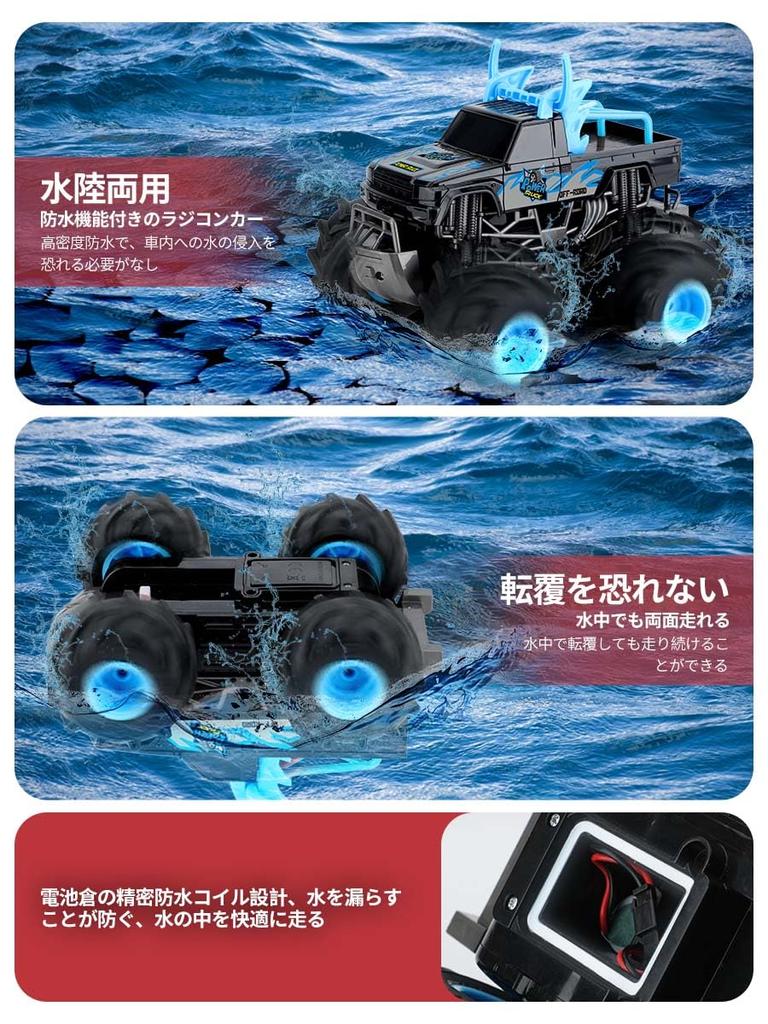 FlyCreat Радиоуправляемый Пульт Дистанционного Управления Электрический RC Пульт Дистанционного Управления 360 Градусов 4WD USB Рождественский Подарочный Автомобиль, Амфибия, Детский Внедорожник, Игрушка, Автомобиль,