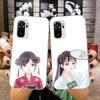 Hand Drawn Beautiful Characterss Phone Case For Xiaomi 12 11T 10 9 Redmi Note 11 10 10S Pro Redmi 9 9A 8 Transparent Phone Cover