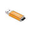 Aluminum USB Mobile Card Reader - Bright Color, High-Speed 2.0, Supports Micro SD/TF/Memory Cards
