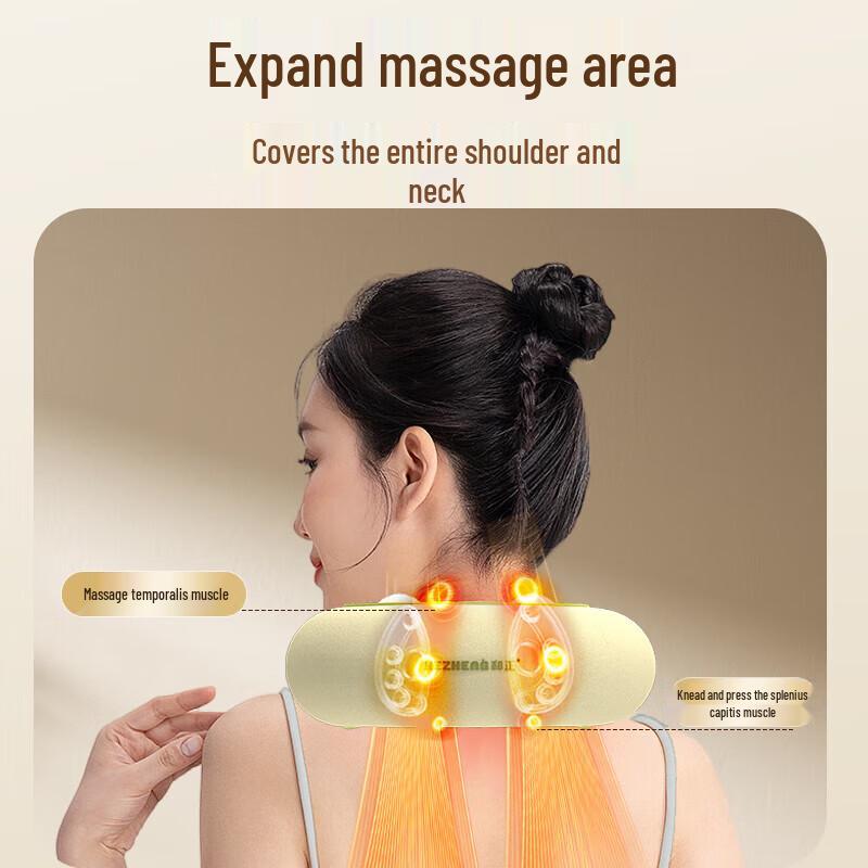 HeZheng HZ-J2 U-Shaped Kneading Neck Massager