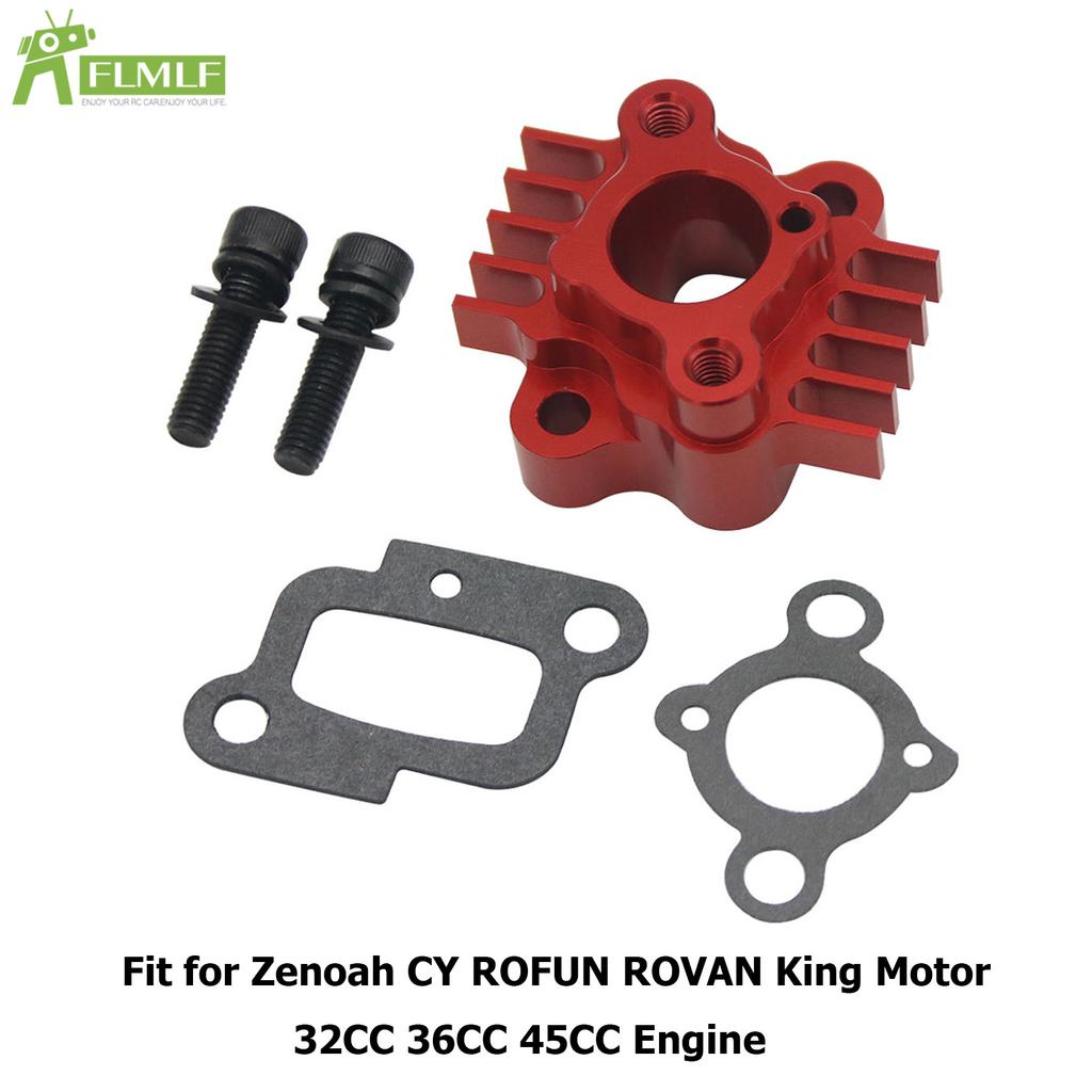 23CC ~ 71CC Engine Intake Manifold Kit Fit for 1/5 HPI ROFUN BAHA ROVAN KM BAJA Losi 5ive T FG GoPed RedCat Rc Car Toys Parts