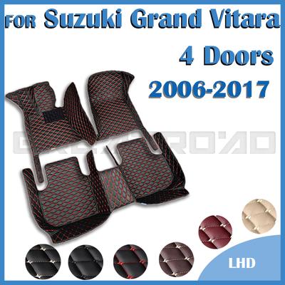 Автомобильные коврики для Suzuki Grand Vitara 2006-2010 2011 2012 2013 2014 2015 2016 2017 автомобильные коврики для ног автомобильные
