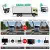 Wireless 10'' AHD Digital DVR Recorder Monitor Touch Screen with Rear/Front/Side Camera For Truck/Trailer/Bus/RV/Pickups/SUV/Van