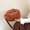 Vintage Simple Women Shoulder Bags Small Handbag Crossbody Phone Purse Pack Soft PU Leather Square Messenger Bags