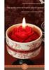 Aromatherapy Camellia Candle Gift Box – Wedding, Housewarming, and Celebration Souvenir