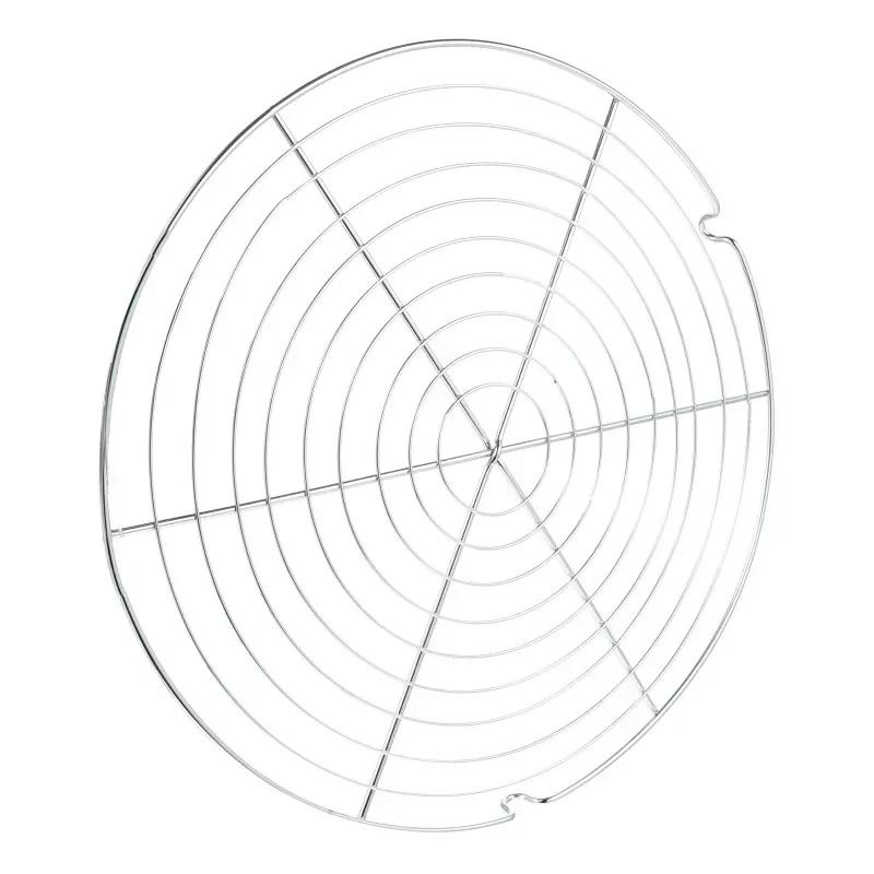 Решетка для охлаждения торта, круглого печенья, выпечки, жарки, решетки для пароварки, подставка, противень, паровое масло, пекарня, нержавеющая сталь, решетка для выпечки