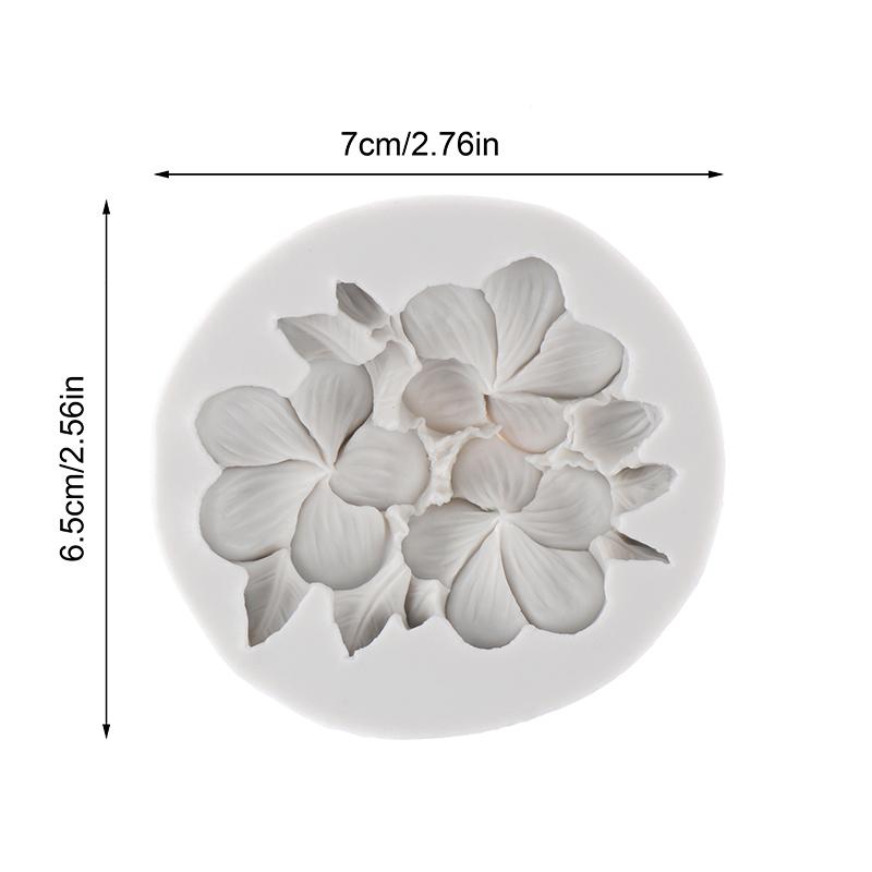 1 шт. силиконовая форма в форме цветка Gardenia Plumeria Rubra мыло помадка формы DIY торт желе шоколад украшения инструмент для выпечки