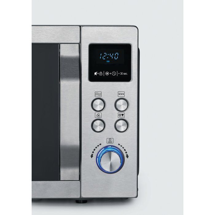 Micro-ondes combiné - SEVERIN - MW 7774 - Inox - 25 L - 48,3 x 43,5 x 28,1 cm