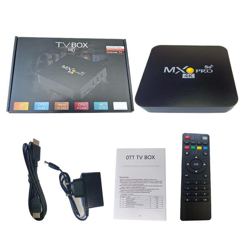 Android TV Box MX9PRO 4K HD с двухдиапазонным Wi-Fi