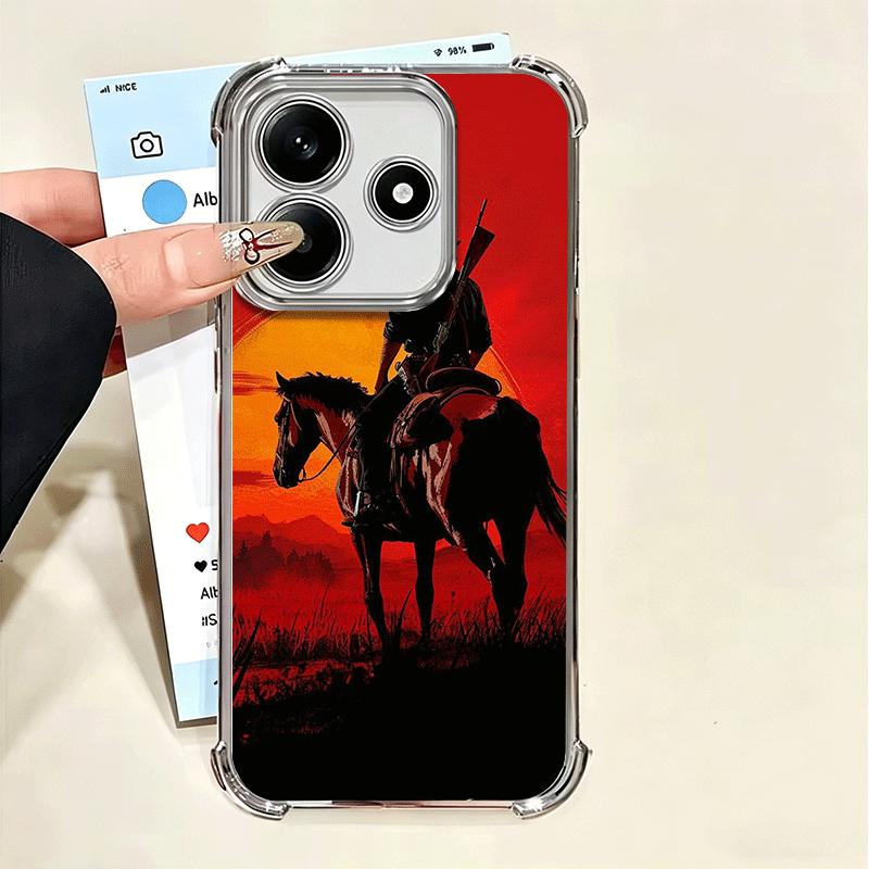 Покрытие Red Dead R-Redemption Чехол для телефона Для Xiaomi Poco X5 X6 X7 X8 Pro Max F8 Ultra F7 M8 M7 M5S Redmi 15C 15 14C 13C 13 X3 12