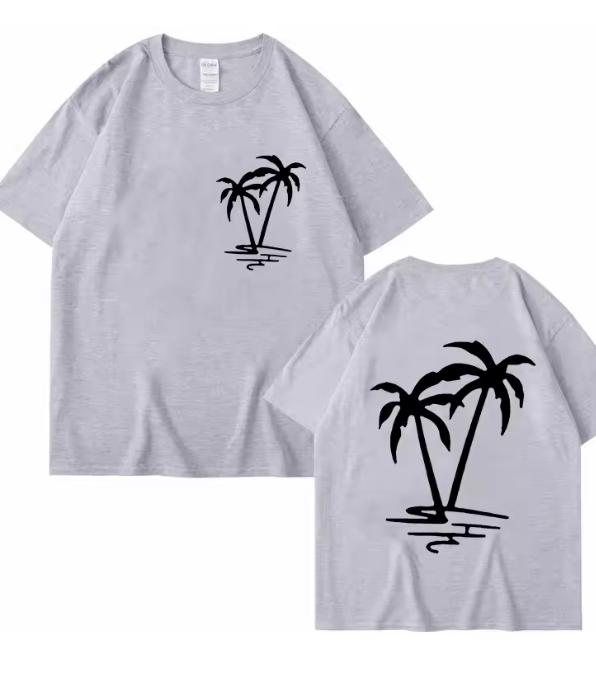 Casual Tree T Shirt Oversize Funny T Shirts Unisex Unisex TShirt Round Neck Short Sleeve Comfortable Tee Shirt