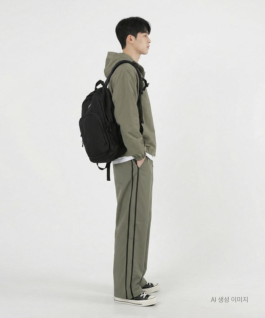 UMM Two-Stripe Wide Training Track Pants 3 Colors