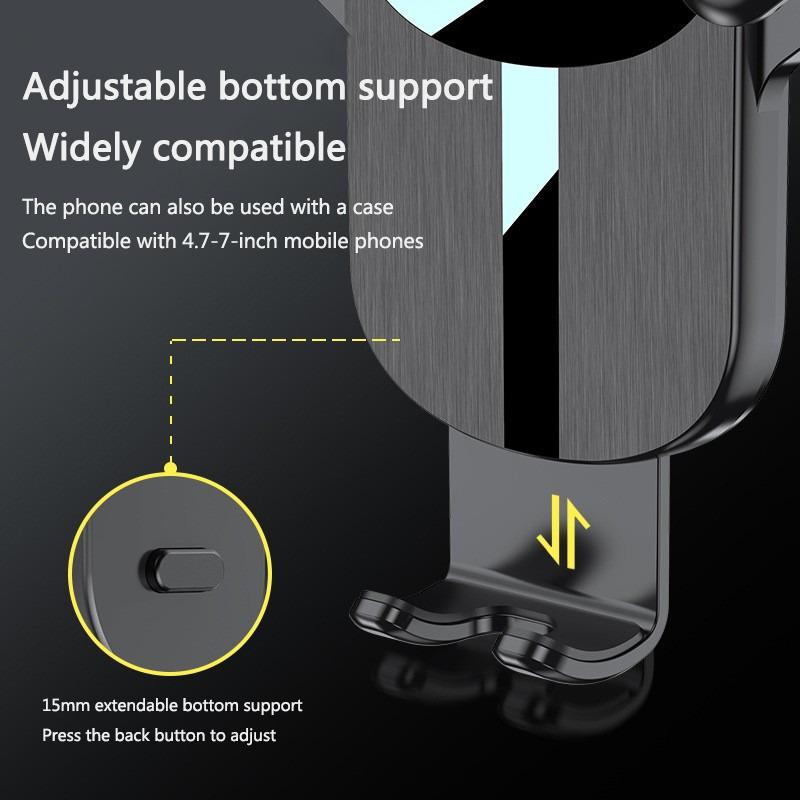 Car Air Vent Gravity Smart Phone Bracket Auto Accessories For Mazda 2 3 6 5 Atenza CX3 CX5 MX5 CX7 Axela CX30 CX90 CX60 CX50