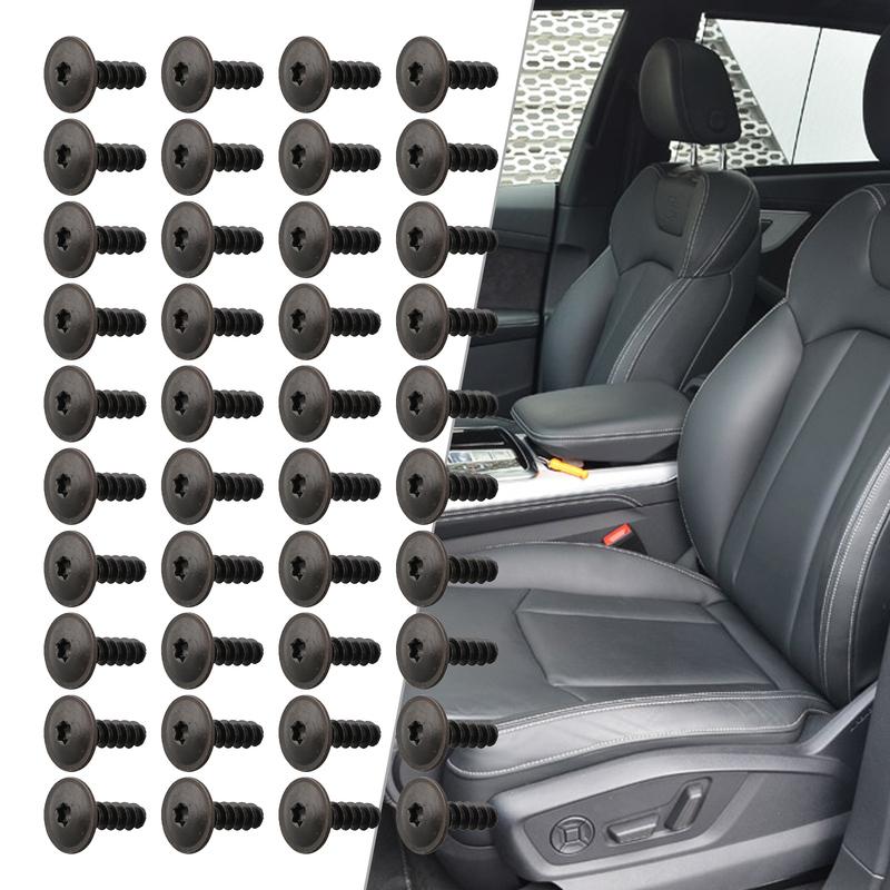 Clamp Clip Liner Screw Metal N90775001 Replacement Splash Guard Vehicle 40 Pc 40x Accessories For Passat 00-03