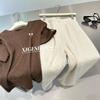 Женские шерстяные брюки Off-White Wide Leg для осени/зимы — свободные и удобные