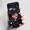 Phone Case For ZTE Blade A7 2020 Shockproof Casing Luxury Fashion Butterfly Flower Black Jelly Soft TPU Case Silicone Back Cover