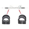 NEW-Steering Rack And Pinion Mount Bushing Kit For XL-7 Grand Vitara 48525-54J00 48526-54J00