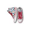 Converse All Star Dinosaur Print Durable High Top Canvas Shoes Kids Sneakers White A01668C