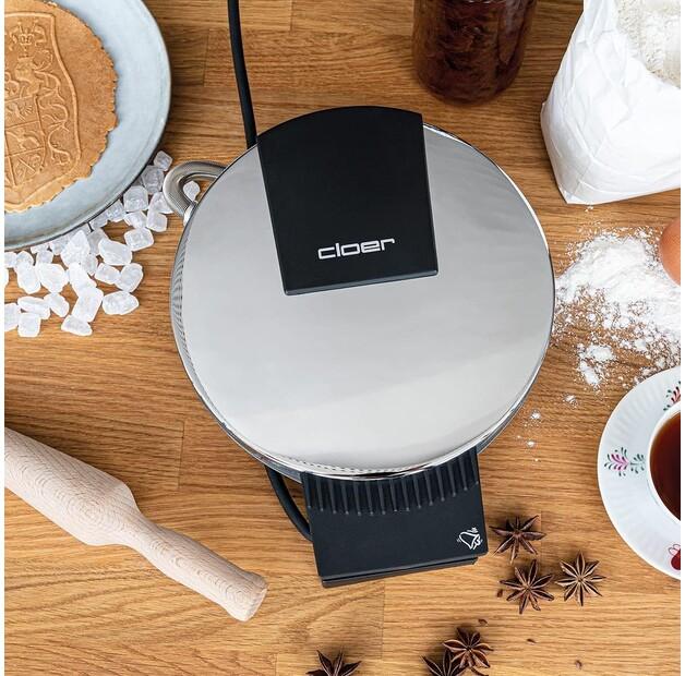 Вафельница Cloer 285EF новогодняя с гербом