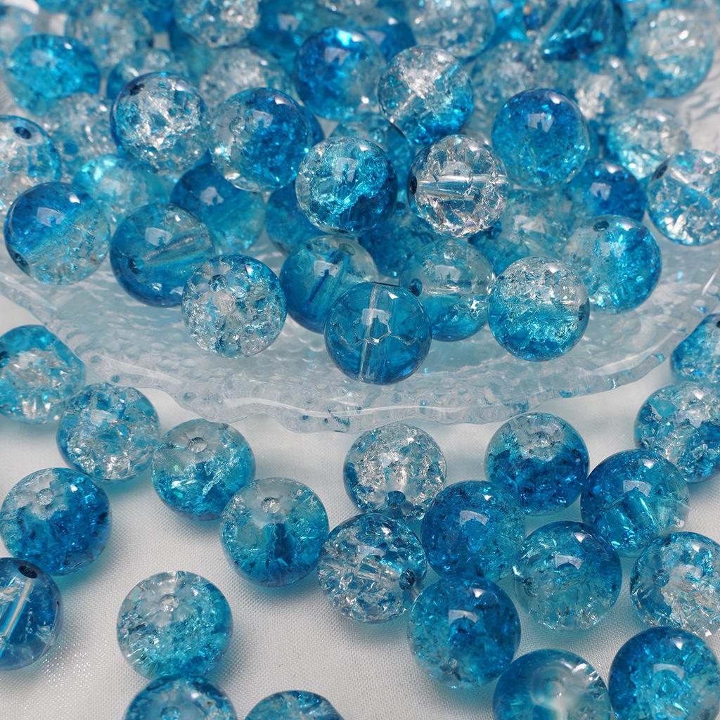 Круглые бусины из стекла ручной работы для изготовления украшений своими руками: Браслеты, Ожерелья, Серьги.