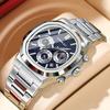 Men Watch Luxury Calendar Waterproof Male Business Wristwatch Man Casual Fashion Chronograph Quartz Watches