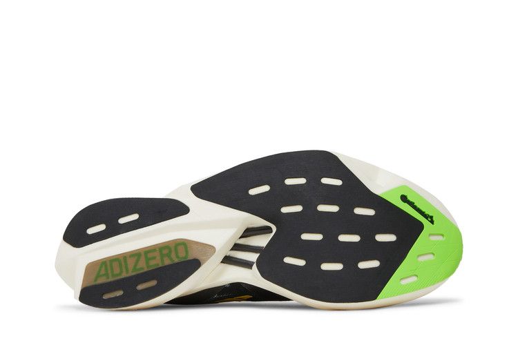 adidas Adios Pro 3 Black Beam Yellow Solar Green