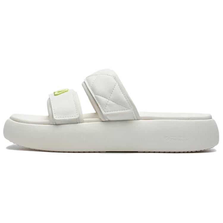 Fila Donut Fashion Casual Comfortable Versatile Anti-Friction Slide Sandals Women Footwear Off-White F12W221503IGB